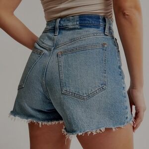 Abercrombie Curve Love High Rise 90s Cutoff Shorts